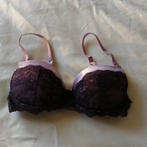 (3/$45) Washed, never worn purple lace Charade bra